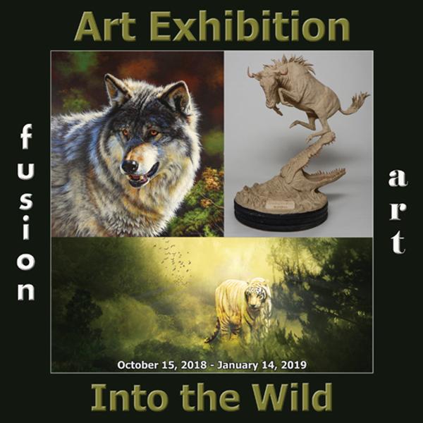 Into the Wild Art Exhibition Now Open www.fusionartps.com