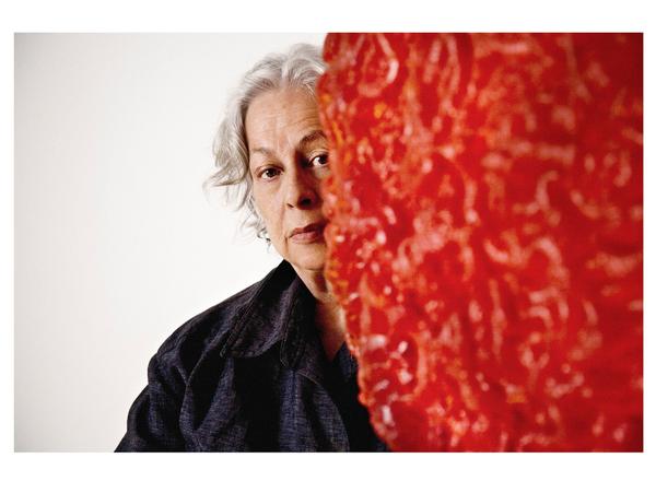 Lynda Benglis, 2017.  Photo by Billie Scheepers