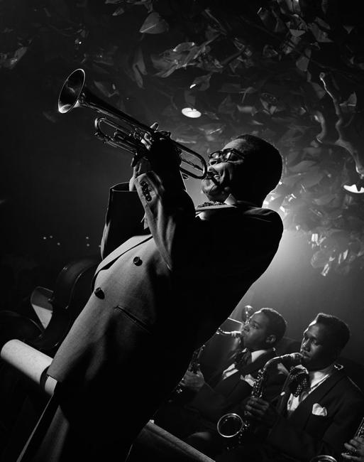 Dizzy Gillespie, New York City, 1948 © Herman Leonard Photography, LLC.  – www.hermanleonard.com 