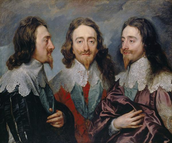 Anthony van Dyck, Charles I, 1635-6.  Oil on canvas.  84.4 x 99.4 cm.  RCIN 404420.  Royal Collection Trust / © Her Majesty Queen Elizabeth II 2017.