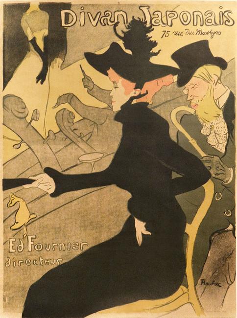 Toulouse-Lautrec, Divan Japonais