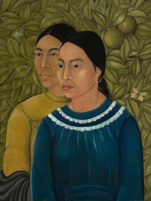 Dos Mujeres (Salvadora y Herminia) (1928) by Frida Kahlo (1907–1954).