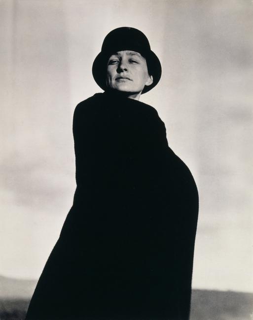 Georgia O'Keeffe, 1920 / 1922.  Gelatin silver print.  Museum Art Collection.  Georgia O'Keeffe Museum.  Gift of The Georgia O'Keeffe Foundation.