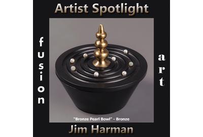 Jim Harman is Fusion Art’s 3-Dimensional Artist Spotlight Winner for July 2019 www.fusionartps.com