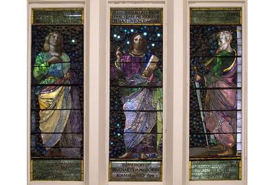 The John La Farge triptych will be on display at this year's BIFAS