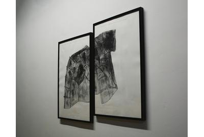 Jonathan Herrera Soto, A La Vez , Both, COLLOGRAPH on Paper, 36" x 24"