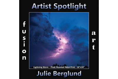 Julie Berglund - Artist Spotlight Solo Art Exhibition Winner - May 2018 www.fusionartps.com