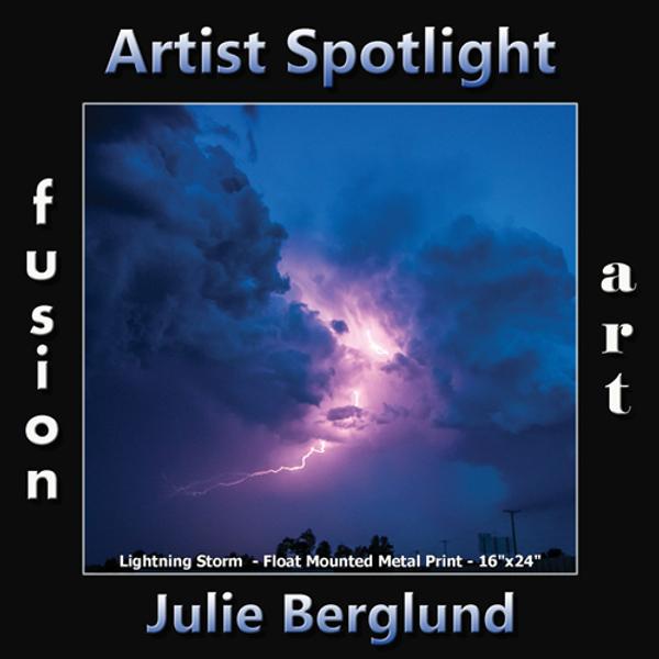 Julie Berglund - Artist Spotlight Solo Art Exhibition Winner - May 2018 www.fusionartps.com