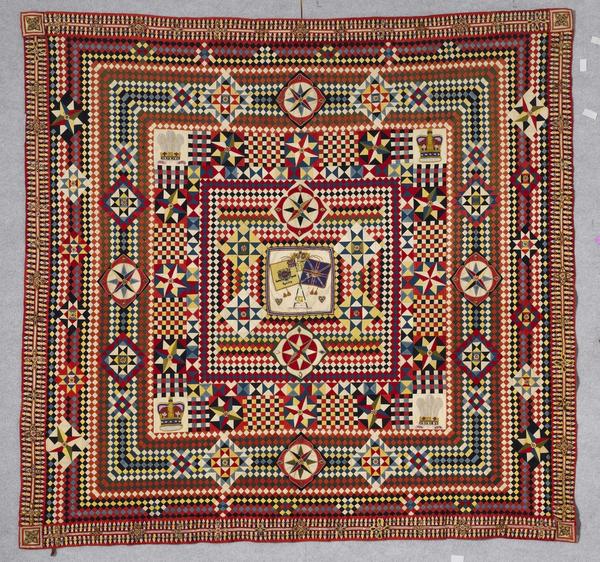 "War and Pieced: The Annette Gero Collection of Quilts from Military Fabrics" will go on view at the American Folk Art Museum in New York from September 6, 2017 through January 7, 2018.