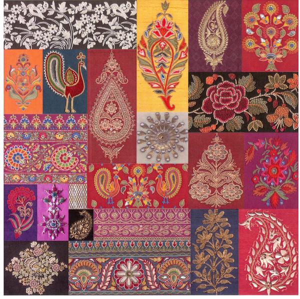 Designer and master embroiderer Asif Shaikh of India is renowned for reviving and preserving the art of embroidery.  