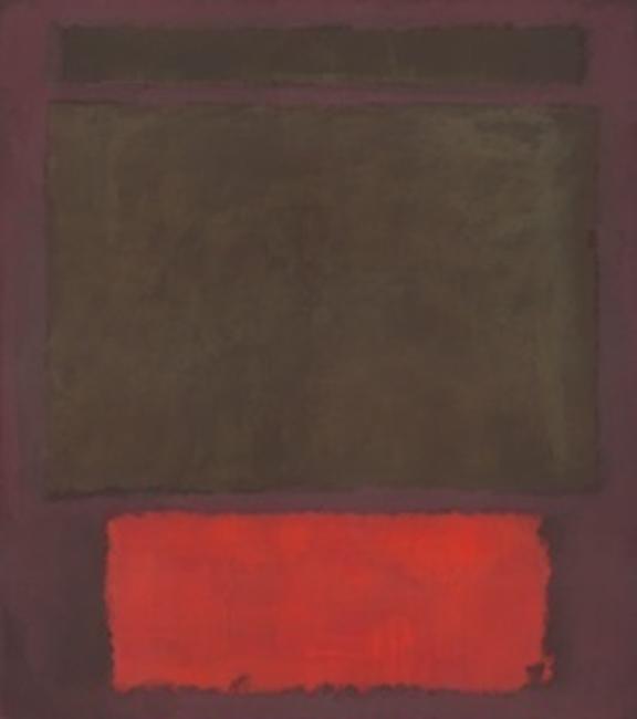 Mark Rothko (American, born Russia, 1903–1970), No.  1, 1961.  Oil and acrylic on canvas, 101 7/8 x 89 5/8 in.  (258.8 x 227.6 cm).  National Gallery of Art, Washington, D.C.  Gift of The Mark Rothko Foundation, Inc., 1986.43.151 © 1998 Kate Rothko Prizel & Christopher Rothko / Artists Rights Society (ARS), New York