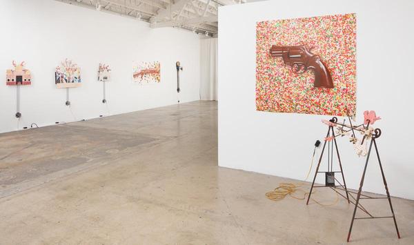 Installation view, Sienna DeGovia with Renée Anjanette, America, Feast or Folly.