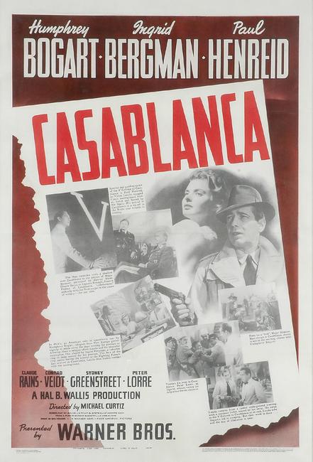 Casablanca movie poster