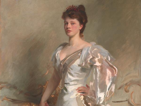 Detail: John Singer Sargent.  Mrs.  George Swinton (Elizabeth Ebsworth), 1897.  Wirt D.  Walker Collection.  Art Institute Chicago.