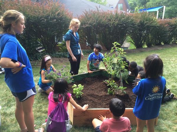 Rolin Foundation has spearheaded a collaboration with Dwight-Englewood School, giving students the opportunity to assist in the build-out of garden beds and understand Swale as an art project, sculpture and hands-on garden experience.