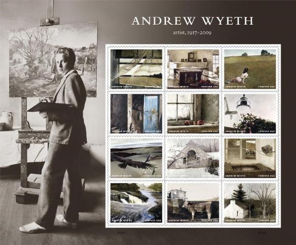 Andrew Wyeth Forever stamps