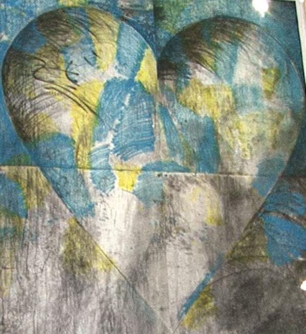 Jim Dine, Heart Print