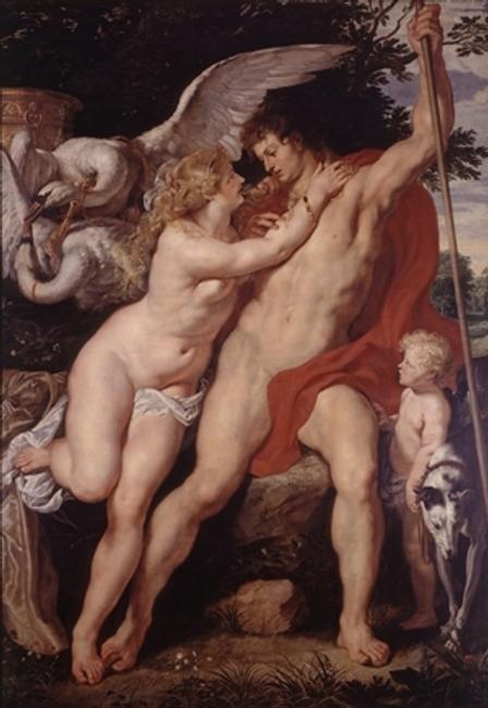 Peter Paul Rubens (1577-1640), "Venus und Adonis", ca.  1610