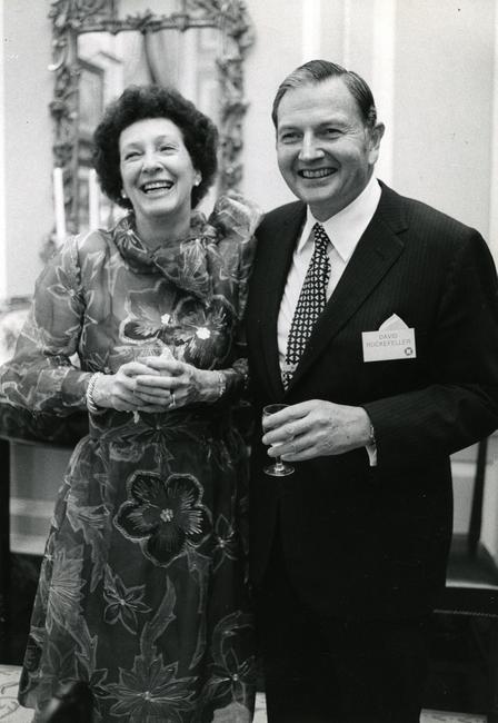  Peggy and David Rockefeller, May 1973.  Photo: Arthur Lavine/Rockefeller Estate