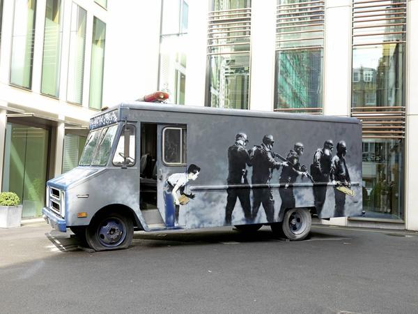 Banksy’s SWAT Van