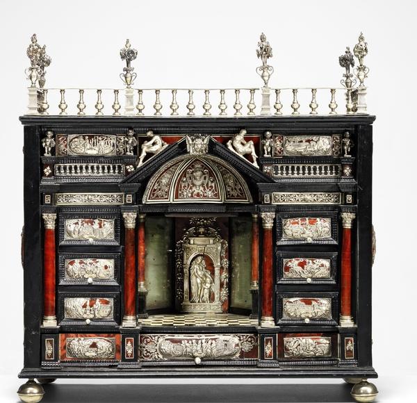 An Augsburg 17th century table cabinet (£30,000-50,000).