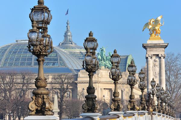 The Grand Palais seen from Pont Alexandre III