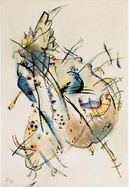  Kandinsky, Untitled 1918, image courtesy Keitelman Gallery, Brussels 