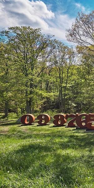 Robert Indiana, ONE through ZERO, 1980–2003.  Morgan Art Foundation Ltd Artists Rights Society (ARS) Courtesy Waddington Custot