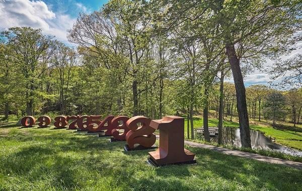 Robert Indiana, ONE through ZERO, 1980–2003.  Morgan Art Foundation Ltd Artists Rights Society (ARS) Courtesy Waddington Custot