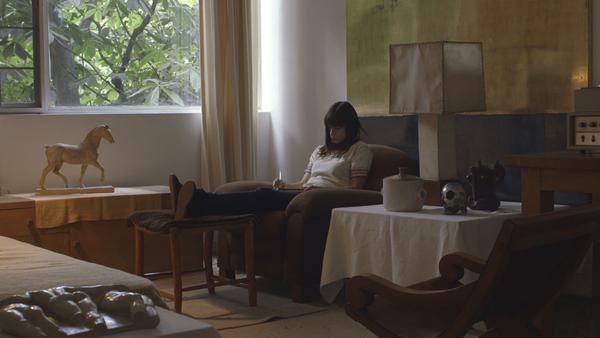 Jill Magid, Still from work-in-progress film, 2016, Commissioned by Field of Vision as part of a larger project in collaboration with the artist.  Image courtesy of the artist and LABOR, Mexico City; RaebervonStenglin, Zurich; and Galerie Untilthen, Paris.  