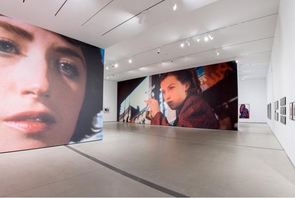 Installation of Cindy Sherman: Imitation of Life exhibition; photo by Ben Gibbs