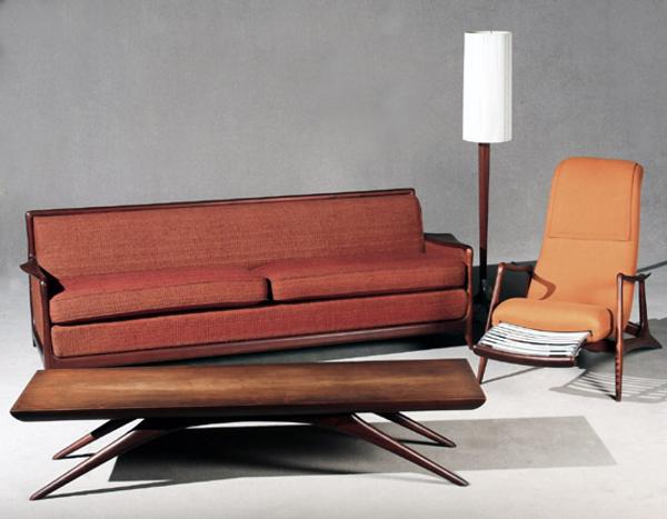 Selection of Vladimir Kagan Furnishings (Est range: $1,000-$6,000)