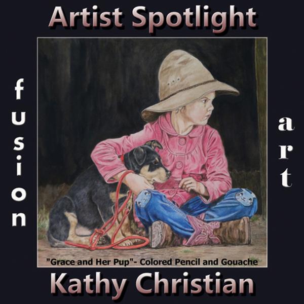 Kathy Christian Wins Fusion Art’s Artist Spotlight Solo Art Exhibition for June 2019 www.fusionartps.com