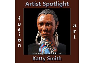 Katty Smith - Fusion Art's 3-Dimensional Artist Spotlight Winner for November 2018 www.fusionartps.com