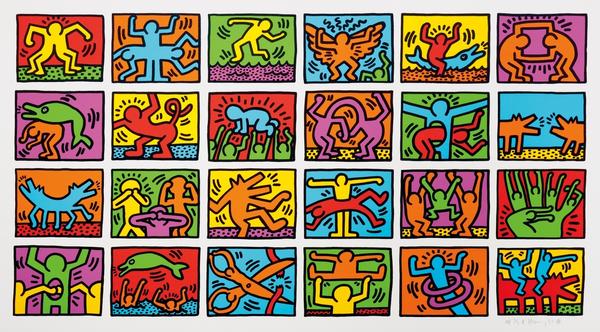 Keith Haring, Retrospect, 1989 Estimate: $100,000-150,000 