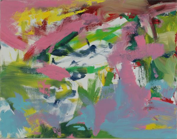 Willem de Kooning, Untitled, Oil-on-canvas, c.  1989 28 ½ x 22 inches 