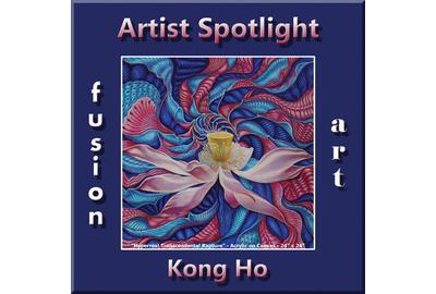 Kong Ho Wins Fusion Art's Artist Spotlight www.fusionartps.com