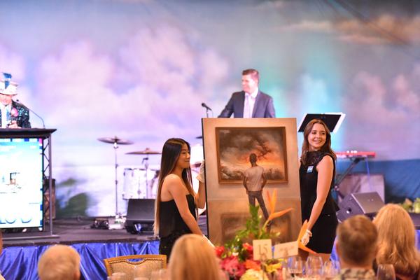 Live auction at LCAD's 26th Annual Collector's Choice raises friendship and funds for scholarships and college.