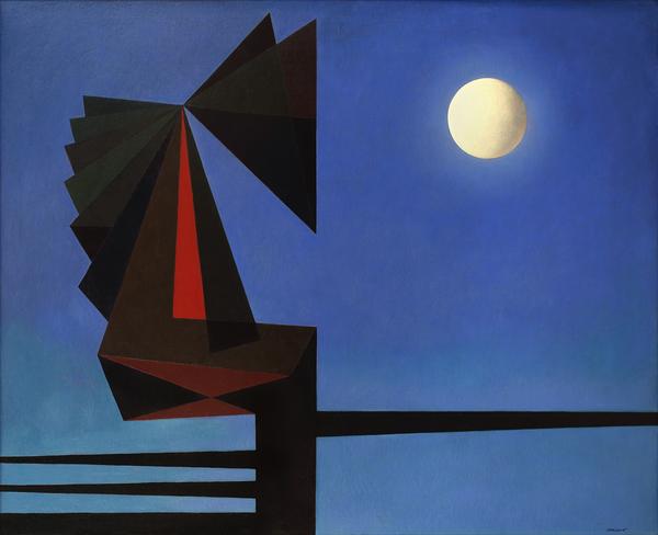 La noche (The Night), 1970, oil on canvas, 40 x 50″​, ​Rafael Soriano Family Collection