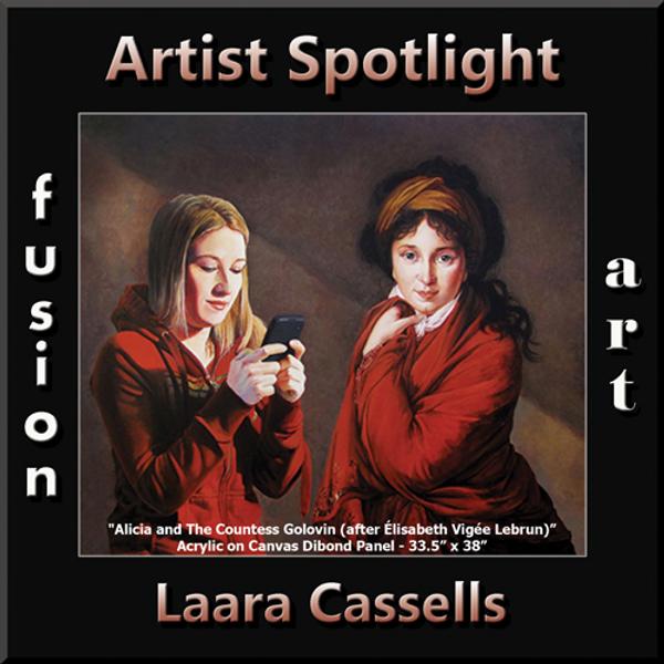 Laara Cassels Wins Fusion Art's Artist Spotlight Solo Art Exhibition www.fusionartps,com