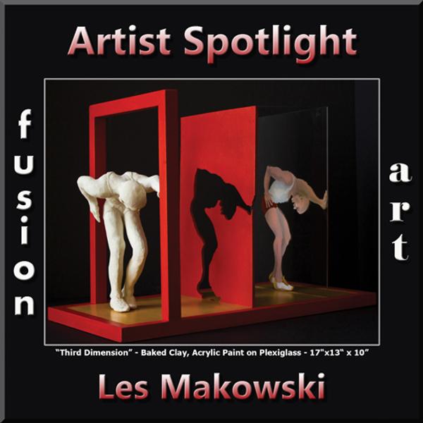 Les Makowski Wins Fusion Art's Artist Spotlight Solo Art Exhibition www.fusionartps.com