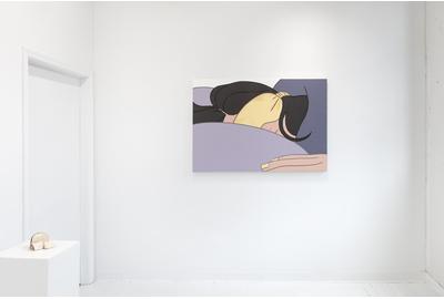 Installation view: Lilou, Eye Contact, YI GALLERY