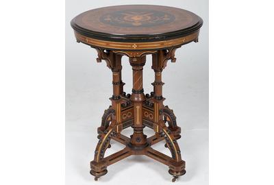 Lot 1 – A Rare Victorian Centennial Table, 1776-1876