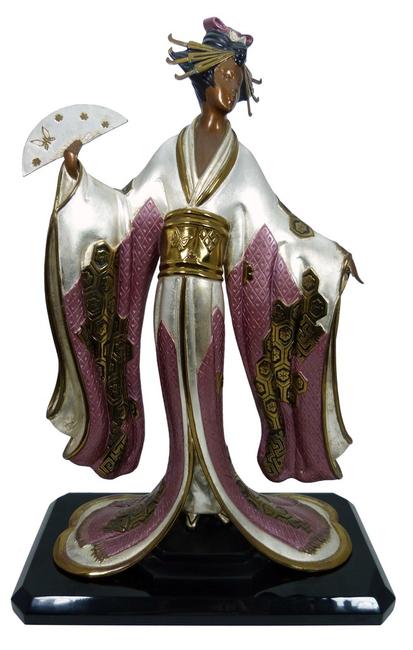 This limited-edition bronze sculpture by the Russian artist Erte (1892-1990), titled Madame Butterfly, will be sold June 18th in West Palm Beach, Fla.