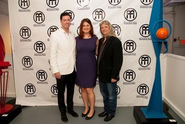 (1) MDAD Founding President, Sean McCormick (McCormick Place) stands with founding board members Katy Stallfus (Artisan Lounge) and James Echols (Life is Art.) Not present: Lee Ann Lester, MDAD Vice President (NextLevel Fairs)