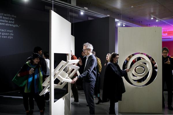 Installation view of ‘netherlands ⇄ bauhaus – pioneers of a new world’ at Museum Boijmans Van Beuningen in Rotterdam.