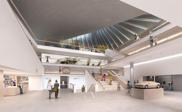 Rendering of Design Museum Kensington