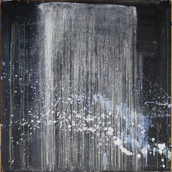 Pat Steir, Very Pretty Waterfall for Herb and Dorothy, 1996–97.  Oil on canvas.  Harvard Art Museums/Fogg Museum, The Dorothy and Herbert Vogel Collection: Fifty Works for Fifty States, a joint initiative of the Trustees of the Dorothy and Herbert Vogel Collection and the National Gallery of Art, with generous support from the National Endowment for the Arts and the Institute of Museum and Library Services, 2008.330.14.  