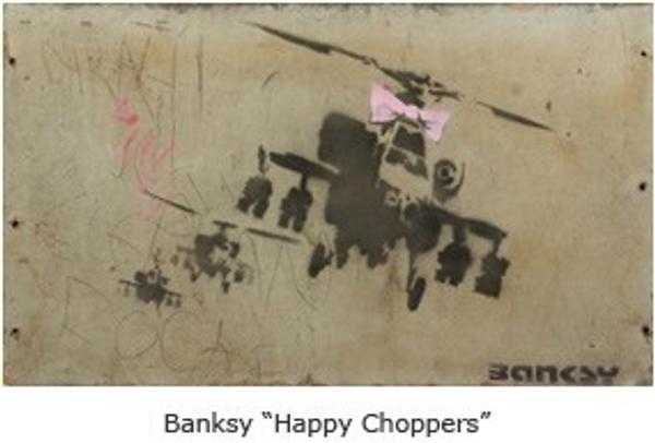 Banksy, Happy Choppers