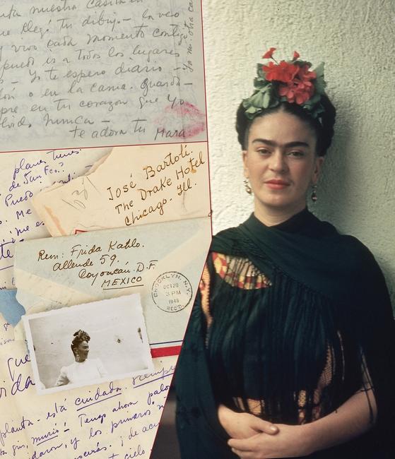 Frida Kahlo love letters to be offered Apr.  15 at Doyle New York.  Est.  $80,000-120,000